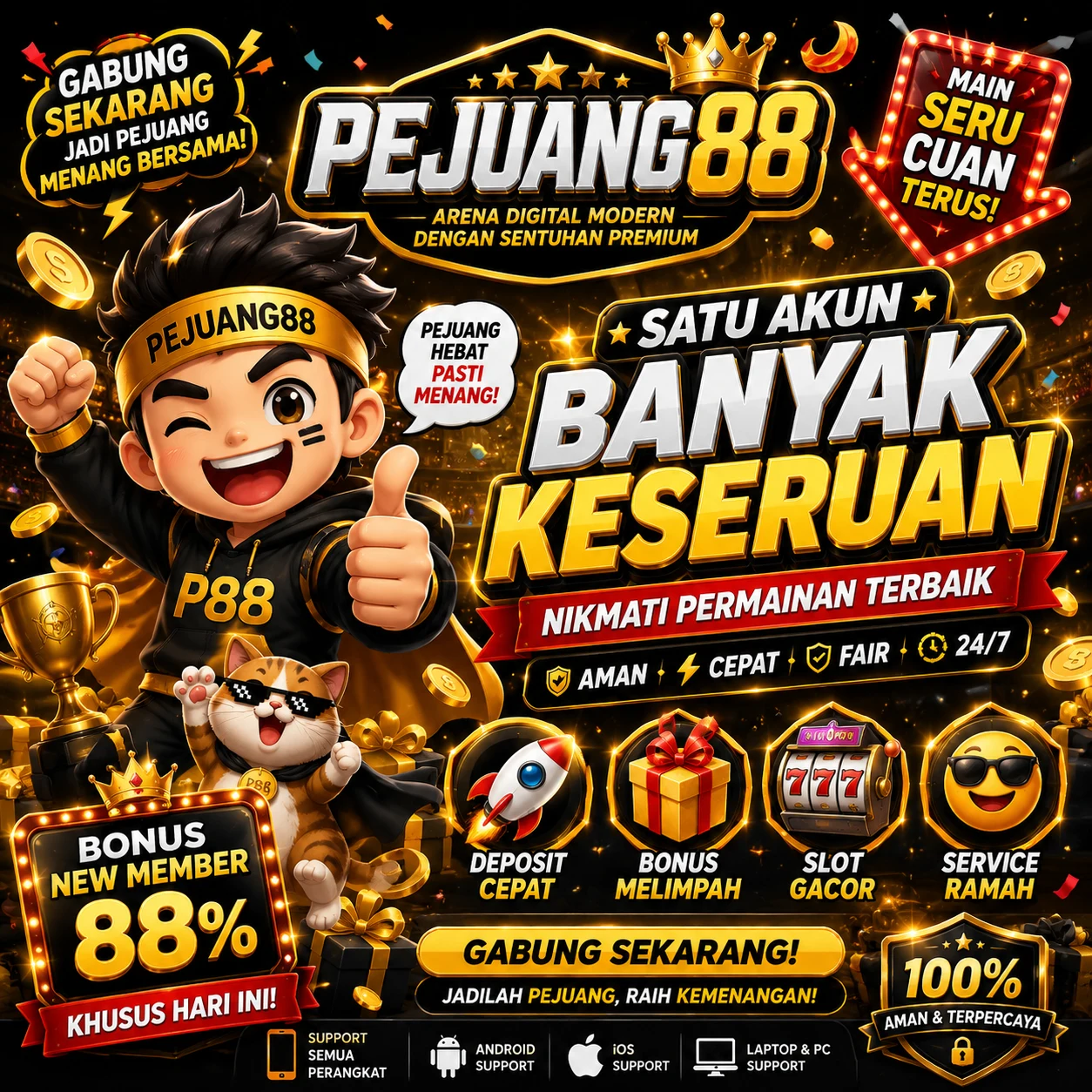 PEJUANG88 Banner